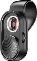 APEXEL APL-MS001 Přenosný mini mikroskop pro chytré telefony 100x zvětšení Vestavěné LED světlo s univerzálním klipem pro kontrolu textilních šperků desek plošných spojů pro průzkum rostlin Pro mikroskop pro chytré telefony