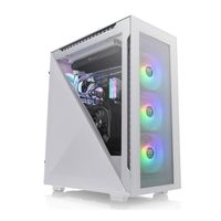 Thermaltake Divider 500 TG Snow ARGB Midi Tower Weiß  THERMALTAKE Produktfarbe: Weiß, Anzahl USB 3.2 Gen 1 (3.1 Gen 1) Typ-A Ports: 2, Typ: PC, Formfaktor: Midi Tower, USB 3.2 Gen 2 (3.1 Gen 2) Anzahl der Steckplätze vom Typ C: 1, Unterstützte Motherboards Formfaktoren: ATX, micro ATX, Mini-ITX, Anzahl der 3,5" Erweiterungseinschübe: 2, Netzteil enthalten: Nein, Unterstützte Hard-Disk Drive Größen: 2.5,3.5 Zoll