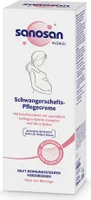 sanosan Schwangerschaftscreme beugt Dehnungsstreifen & Schwangerschaftsstreifen vor - Schwangerschafts Creme 1x 200 ml