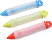 3 Stück Gebäckspritzen Tortenspritze Garnierspritze Silikon Fondant Kuchen Pen Kuchen Dekorationsstift 3 Von GebäCkspritzen, Geeignet für Kuchen, GebäCk Und Dessertdekoration