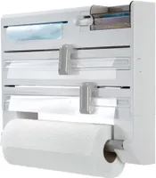 Wandrollenhalter, 5-in-1-Papierhandtuch-Folienspender