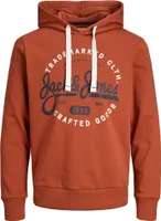 Jack & Jones Mikk Sweat Hood  Rot - Große M
