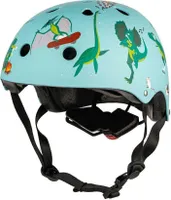 HORNIT kask dziecięcy na rower, hulajnogę, rolki Dinozaury/Jurassic M 53-58cm DIM930