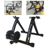 Roller Trainer Bike Exercise Bike s magnetickou brzdou Air Trainer Road Bike Roller pro 24-27 palců Indoor Training Black