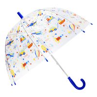 Transparent UM326 X-Brella Kinder Regenschirm mit Einhorn-Design 