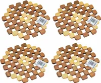 4x Topfuntersetzer Pfannenuntersetzer  Untersetzer Ø 20cm