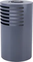 LED Solarlampe, Stehlampe, Metall, H 35 cm