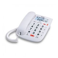 Alcatel TMAX 20 Pevný telefón Biely stolný telefón