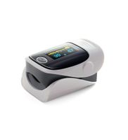 Sauerstoffmessgerät Finger Pulsoxymeter Puls Oximeter Blut Monitor Pulsoximeter Grau
