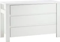 Schardt Wickelkommode Mit Wickelaufsatz Milano Weiss  97/WH 90x101x55/70 cm