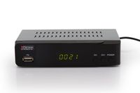 RED OPTICUM NYTROBOX AX S1 Sat Receiver mit Aufnahmefunktion I Digitaler Satelliten-Receiver HD 1080p - HDMI - SCART - USB - Coaxial Audio I 12V Netzteil ideal für Camping I DVB-S2 Receiver Schwarz, Aufnahmefunktion (PVR):Ja