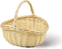 1 Handkorb Geschenkkorb Präsentkorb Weidenkorb natur, 42x37x21/37cm Vollweide