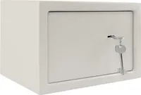 TRMLBE Sejf meblowy z zamkiem dwupiórowym sejf ścienny sejf ścienny z 2 kluczami i śrubami mocującymi sejf gabinetowy sejf na pieniądze do domu, 31 x 20 x 20 cm