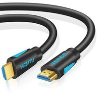 1m Flach Kabel HDMI 2.1 4K 8K UHD Ultra HD 3D High Speed HDTV Ethernet e ARC CEC