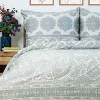 HOMLA Pościel MOTIFS satynowa 160x200 + 2*70x80 cm