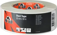 ROXOLID Duct Tape / Gaffa Tape Gewebeband weiß 50 mm x 50 m
