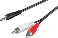 Wentronic AVK 118-150 1.5m, 3.5mm, 2 x RCA