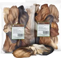 Kaureks Natur Hundeleckerlies Rinderohren mit Fell und Muschel 2x10 STK. Kausnack, wie Rinderkopfhaut