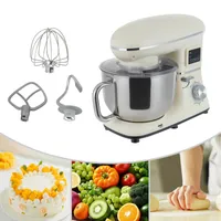 mikser kuchenny 1500W z wyświetlaczem LCD Robot kuchenny biały