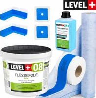 Dichtset Flüssigfolie 7kg Duschabdichtung Dichtband 5m Dichtbahn 2M SET328