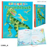 Depesche 6852 Dino World Malbuch mit Buntstiften Dinosaurier Kreativset