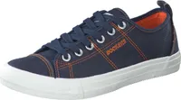 DOCKERS by Gerli Herren Sneaker Washed Canvas Schuhe Navy, Größe:EUR 40