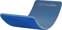 MeowBaby® Dřevěná balanční deska pro děti Montessori Balance Board Blue 80x30cm s plstí Blue