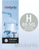 1x Brabantia Müllbeutel "H" 40-50 Liter Mülleimertüten, Sack