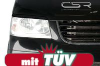 CSR Scheinwerferblenden für VW T5 03-09 Böser Blick Blenden Set ABS