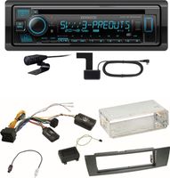 Kenwood KDC-BT960DAB Bluetooth Digitalradio Einbauset für BMW E87 E81 E82 X1 E84