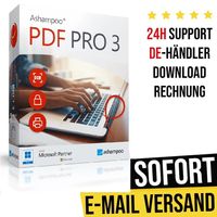 Ashampoo PDF Pro 3 | Dauerlizenz | Sofort-Download | Vollversion