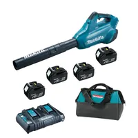 Makita DUB362PT4X Akku-Gebläse Li-ion 2x18V/5.0Ah