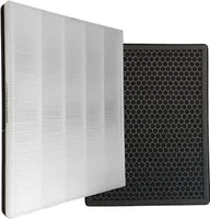 Sillar Ersatzfilterset passend für Philips AC1214/10 und AC2729/10 Luftreiniger, HEPA und Aktivkohle-Filter, ersetzt Philips FY1410/30 und FY1413/30 - Ersatz