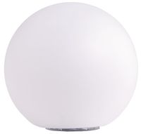 Heitronic Boule, Solar LED, Ø 30 cm, Weiß