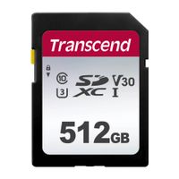 Transcend SDXC 300S        512GB Class 10 UHS-I U3 V30