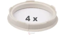 4 Zentrierringe für Alufelgen 67.00 mm auf 58.60 mm Kunststoff (67,00/58,60)
