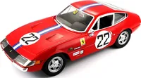 Bburago 18-26303 - Modellauto - Ferrari 365 GTB4 Competzione 1a serie (rot, Maßstab 1:24)