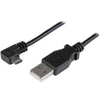 StarTech.com USBAUB2MRA, 2 m, USB A, Micro-USB B, USB 2.0, Männlich/Männlich, 480 Mbit/s