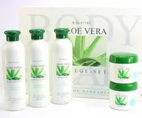 ALOE VERA PFLEGESET 5-tlg 1000ml Bodygel Showergel  Beautycreme Feuchtigkeitscreme Pflegeset Frauen Cool Gel Body Lotion Creme 72