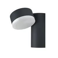 Ledvance LED Außenwandleuchte Endura Style Spot Dunkelgrau IP44 8W 440lm warmweiß 3000K verstellbar