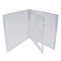 100 XLayer DVD CD Hüllen 2fach 2er doppel Jewelcase transparent