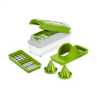 Genius Nicer Dicer Chef, Set 16-teilig Grün