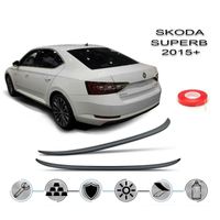 Zadný spojler spojler lip spojler lip black Pre Škoda Superb B8 2015-2020