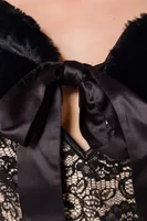 Belsira - Kunstpelz Bolero - L -