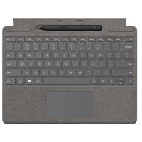 Microsoft Surface Signature Pro 8/9/X Type Cover+SlimPen2 AT/DE Platin *NEW* Retail