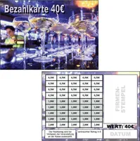 200 Abstreichkarten Verzehrkarten Wertmarken Guthabenkarten 40 Euro Bezahlkarten 200VA40