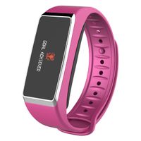 MyKronoz ZeFit2 Pulse, Wristband activity tracker, Pink, Silber, IP67, TFT, 2,29 cm (0.9 Zoll), 160 x 80 Pixel