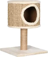 vidaXL Katzen-Kratzbaum mit Katzenhöhle 52 cm Seegras
