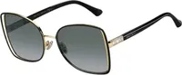 Jimmy Choo Friedas Damen-sonnenbrille Golden  Mann Golden One Size
