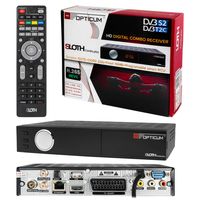 Opticum Red AX Sloth Combo Plus DVB-S2 H.265 DVB-T/T2/C H.265 Tuner IP Receiver